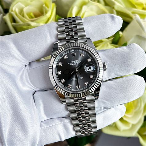 rolex steel and white gold rolexer datejust 41|rolex datejust 41 reference numbers.